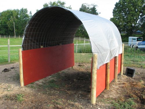 Economy Horse Run-In Shed Shelter Barn AlpacaBytes Â« Dutch Hollow 